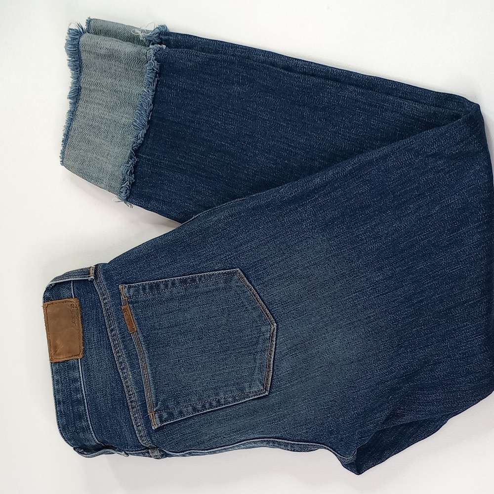 Joe's The Smith Mid Rise Straight Ankle Jeans Raw Hem Cuff Size 29 - Picture 4 of 16